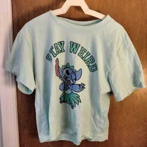 Lilo & Stitch Stay Weird Crop Top